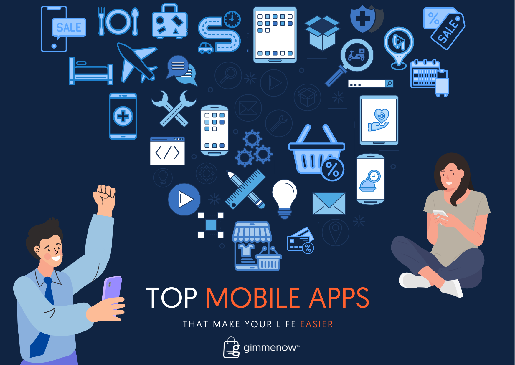 GimmeNow Top Mobile Apps
